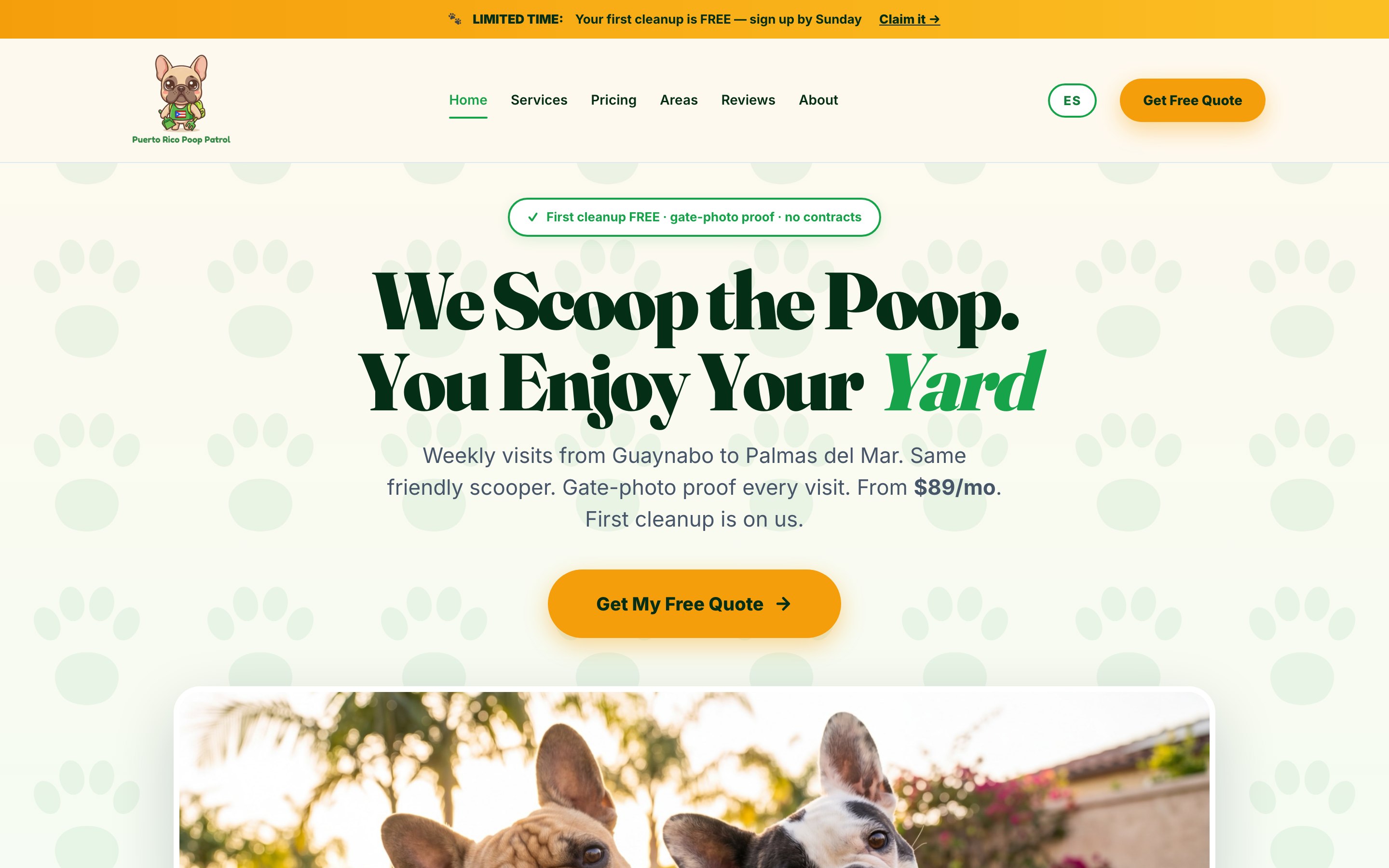 Puerto Rico Poop Patrol website